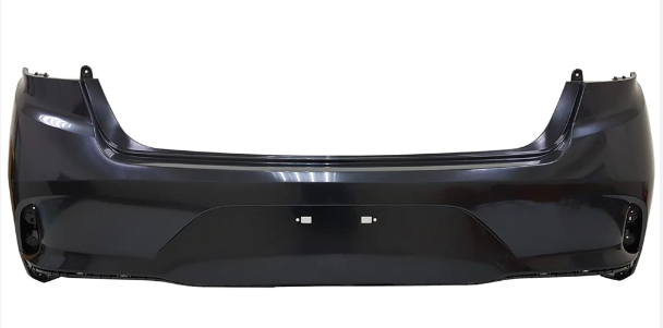 HYUNDAI SONATA 2018-2019 — REAR BUMPER PRIMED; W/O SENSOR; SONATA HYBRID 2018-2019