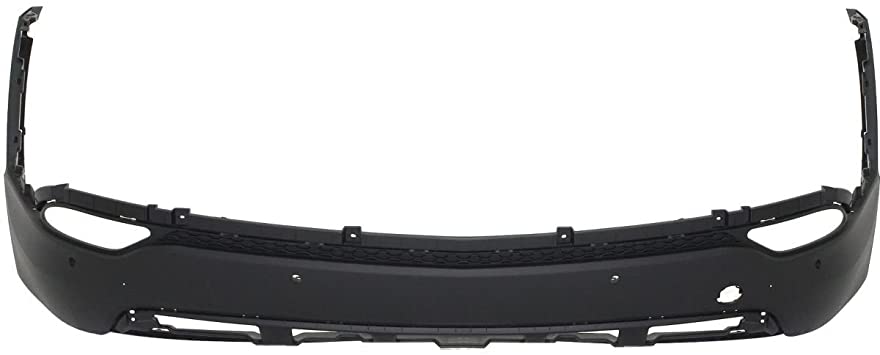 HYUNDAI SANTA FE SPORT 2013-2018 — REAR LOWER BUMPER TEXTURED; W/ SENSORS; W/O BLIND SPOT; SANTA FE SPORT 13-16