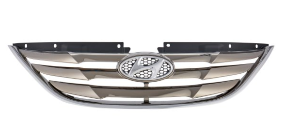 HYUNDAI SONATA 2011-2014 — GRILLE; CHROME; SONATA 2011-2013 (EXCEPT HYBRID)