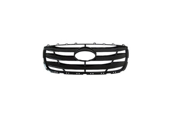 HYUNDAI SANTA FE 2010-2012 — GRILLE; BLACK; W/O CHROME FRAME; 2010-2012