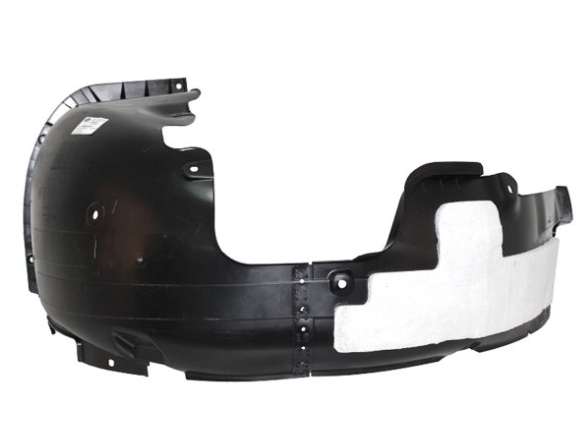 HYUNDAI ELANTRA 2019-2020 — FRONT FENDER LINER LH; US BUILT; INJECTION MOLDED; SEDAN 2019-2020