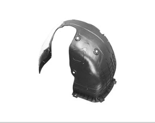 HYUNDAI TUCSON 2016-2021 — FENDER LINER LH; INJECTION MOLDED; 2019-2021