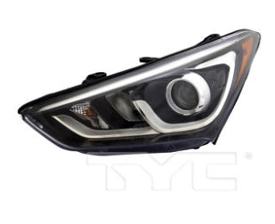 HYUNDAI SANTA FE SPORT 2013-2018 — HID HEADLIGHT ASSY LH; W/O ADAPTIVE CORNERING; 2.0T Ultimate; 2017-2018 (92101-4Z510)