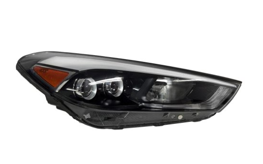 HYUNDAI TUCSON 2016-2021 — HALOGEN HEADLIGHT RH; W/ LED POSITION; TUCSON 2016-2018 CAPA