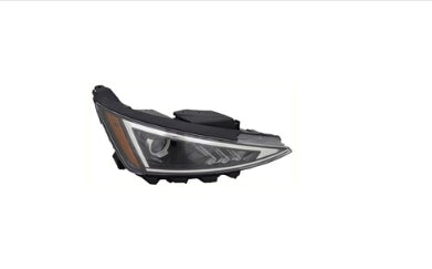 HYUNDAI ELANTRA 2019-2020 — HALOGEN HEADLIGHT RH; KOREA BUILT; W/O LED DRL; 2019-2020 (92102F2540)