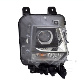 HYUNDAI SANTA_CRUZ 2022-2024 — HALOGEN HEADLIGHT RH; SE/SEL/PREFERRED MODELS; 2022-2023 CAPA