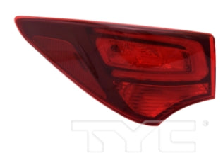 HYUNDAI SANTA FE SPORT 2013-2018 — HALOGEN OUTER TAIL LIGHT LH; 2017-2018