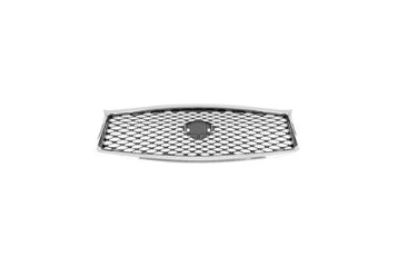 INFINITI Q50 2014-2023 — FRONT GRILLE; MESH/CHROME MOLDING; W/O CAMERA; Q50_SEDAN 2014-2017