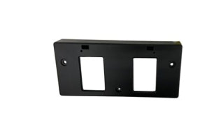 KIA SORENTO 2021-2023 — FRONT LICENSE PLATE BRACKET; FOR 2-PIECE GAS BUMPERS; 2021-2023