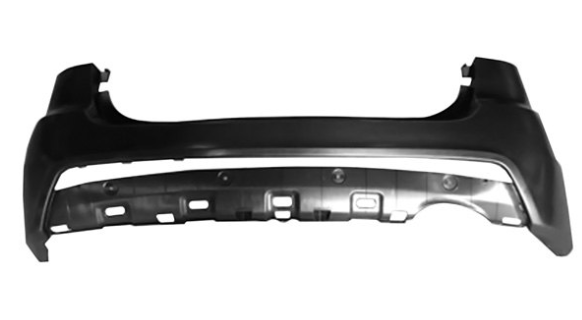 KIA SORENTO 2011-2015 — REAR BUMPER PRIMED; W/O SENSOR; FOR SX; SORENTO 2011-2013 CAPA