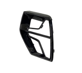 KIA SELTOS 2021-2024 — REAR FOG LIGHT BEZEL RH; PAINTED BLACK; 2024-2025