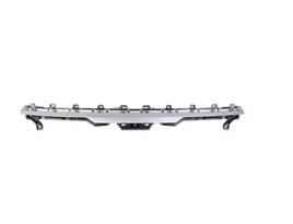 KIA SELTOS 2021-2024 — FRONT UPPER GRILLE; BLACK/PAINTED SILVER MOLDING; FOR LX; 2024-2025