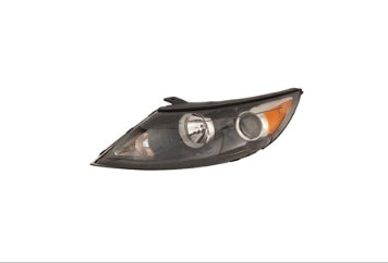 KIA SPORTAGE 2011-2016 — HALOGEN HEADLIGHT LH; W/O LED ACCENTS; SPORTAGE 2011-2012