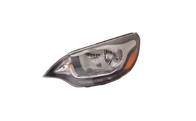 KIA RIO 2012-2017 — HALOGEN HEADLIGHT LH; W/O LED DRL; RIO_SEDAN 2012-2017 CAPA