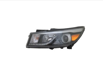KIA SEDONA 2015-2021 — HALOGEN HEADLIGHT LH; W/ LED DRL; FOR LIMITED/SX/SXL; SEDONA 2015-2018