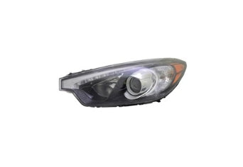 KIA FORTE 2014-2016 — HALOGEN HEADLIGHT LH; W/ LED POSITION; FORTE/KOUP_(COUPE)/5-DOOR_HBACK 2015-2016 (FROM 17/10/2014)