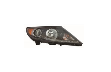 KIA SPORTAGE 2011-2016 — HALOGEN HEADLIGHT RH; W/O LED ACCENT; SX 11-16; EX 11-12; BASE 2013 (SAME AS KI2503149)