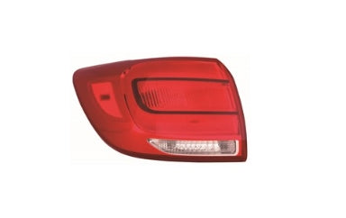 KIA SPORTAGE 2011-2016 — OUTER TAIL LIGHT LH; W/O LED; EX/LX MODELS; SPORTAGE 2014-2016