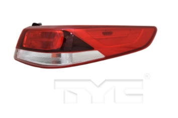 KIA OPTIMA 2016-2020 — OUTER TAIL LIGHT RH; USA BUILT; LX 16-20; LX 1.6T 16-18; Special Edition 2020