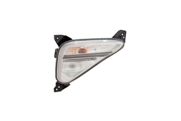 KIA FORTE 2019-2024 — REAR TURN SIGNAL LIGHT LH; IN BUMPER; 2019-2021 CAPA