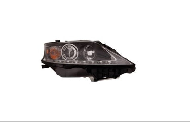 LEXUS RX350 2010-2015 — HALOGEN HEADLIGHT RH; BLACK BEZEL; CANADA BUILT; RX350 2013-2015; RX450H 2015