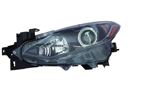 MAZDA MZ 3 2014-2016 — HEAD LAMP HALOGEN LH; MAZDA 3/SPORT 2014-2016 CAPA