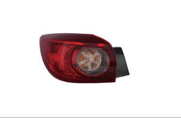 MAZDA MZ 3 2014-2016 — OUTER TAIL LIGHT LH; JAPAN BUILT; W/O LED; HBACK/SPORT 2014-2018
