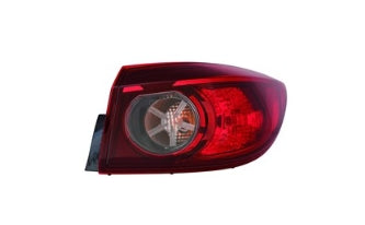 MAZDA MZ 3 2014-2016 — TAIL LIGHT RH; SEDAN; JAPAN BUILT 2014-2018/MEXICO BUILT 2016-2018