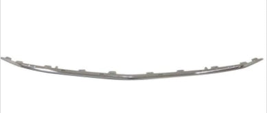 MERCEDES GLA 2021-2025 — FRONT LOWER CENTER BUMPER MOLDING; CHROME; WITH AMG; GLA250 2021-2023