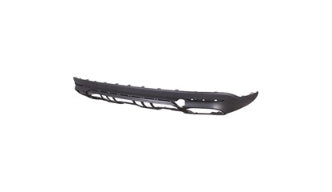 MERCEDES GLE 2020-2023 — REAR LOWER BUMPER; MAT DARK GRAY; W/O SENSORS & AMG; W/ TRAILER HITCH; 350/450 2020-2023 CAPA