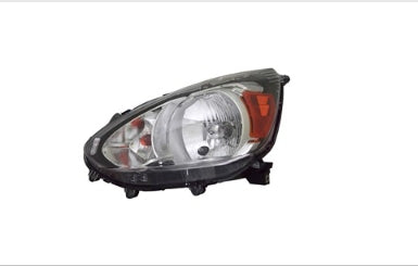 MITSUBISHI MIRAGE 2014-2020 — HALOGEN HEADLIGHT LH; HATCHBACK 2014-2020