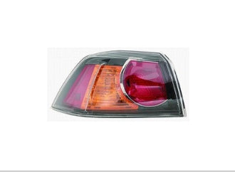 MITSUBISHI LANCER 2002-2007 — OUTER TAIL LIGHT LH; CLEAR LENS; LANCER 09-17/VOLUTION 09-15