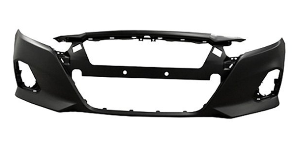 NISSAN ALTIMA 2019-2025 — FRONT BUMPER PRIMED; USE W/ CAMERA; PLATINUM/EDITION ONE; ALTIMA 2019-2022