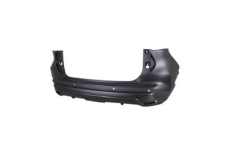 NISSAN KICKS 2018-2024 — REAR BUMPER; UPPER PRIMED/PTM TEXTURED AREA; W/ SENSORS; 2021-2024/PLAY 2025 CAPA