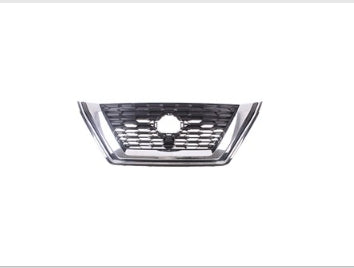 NISSAN ROGUE 2021-2025 — FRONT GRILLE; USA BUILT; GLOSS BLACK/CHROME MOLDING; W/ CAMERA; 2021-2023