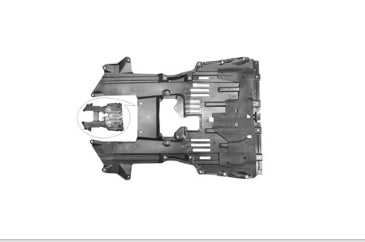 NISSAN SENTRA 2020-2025 — CENTER UNDERCAR SHIELD; PLASTIC; INJECTION MOLDED; 2020-2025