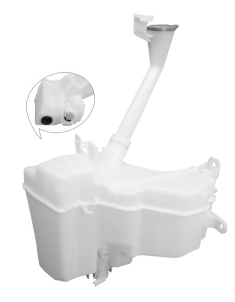 NISSAN ALTIMA 2019-2025 — WASHER TANK; W/ INLET/CAP/PUMP/SENSOR; ALTIMA 2019-2025