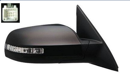 NISSAN ALTIMA 2007-2012 — MIRROR POWER RH; SIGNAL; 2.5L NISSAN ALTIMA SEDAN 2007-2012