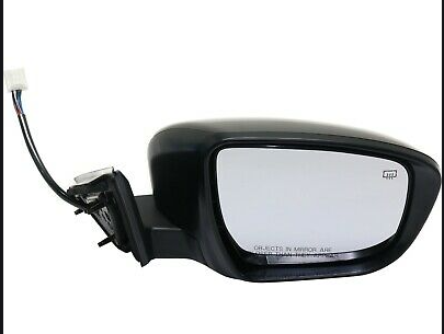 NISSAN ROGUE 2014-2020 — MIRROR RH; POWER/HEATED/TURN-SIGNAL; US/JAPAN/KOREA BUILT; ROGUE 17-20 / HYBRID 17-19