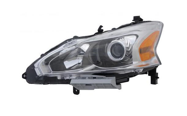 NISSAN ALTIMA 2013-2015 — HEAD LAMP HALOGEN LH; SEDAN ONLY 2013-2015
