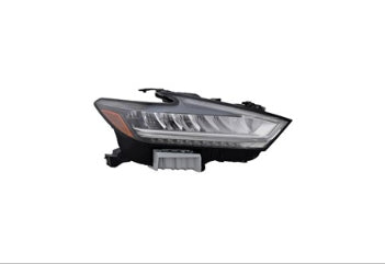 NISSAN MAXIMA 2016-2023 — LED HEADLIGHT RH; 22-23 CHROME BEZEL; 2019-2023