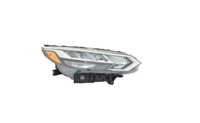 NISSAN SENTRA 2020-2025 — LED HEADLIGHT RH; W/O PROJECTOR & LOWER LED SIGNAL LIGHT STRIP; FOR SR; 2020-2023