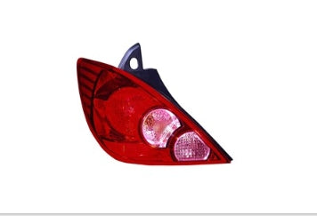 NISSAN VERSA HB 2007-2012 — TAIL LIGHT LH; FOR HATCHBACK 2007-2012