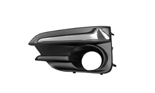 SUBARU IMPREZA 2017-2023 — FRONT FOG LIGHT BEZEL LH; CHROME MOLDING; 2017-2019