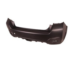 SUBARU XV CROSSTREK 2013-2017 — REAR BUMPER PRIMED; TEXTURED ENDS; XV_CROSSTREK 2013-2015/CROSSTREK 2016-2017