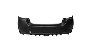 SUBARU WRX 2015-2021 — REAR BUMPER PRIMED/TEXTURED LOWER; W/O SENSORS; WRX/STI 2015-2021 CAPA
