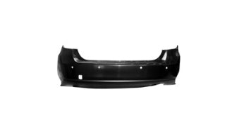 SUBARU IMPREZA 2017-2023 — REAR BUMPER PRIMED; W/ SENSORS; FOR SEDAN 2017-2023