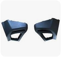 SUBARU CROSSTREK 2024-2025 — REAR OUTER BUMPER LH; TEXTURED BLACK; FOR BASE/CONVENIENCE/PREMIUM/TOURING; 2024-2025 CAPA