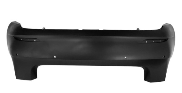 TESLA MODEL 3 2017-2023 — REAR BUMPER PRIMED; W/ 6 SENSORS; 2017-2023