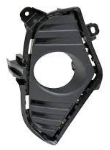 TOYOTA RAV4 2019-2025 — FOG LIGHT BEZEL LH; FOR HYBRID; 2019-2025 ( EXCEPT LE )